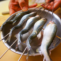 割烹 やました - 鮎(塩焼き用)(2014年7月撮影)