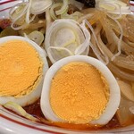 蒙古タンメン中本 - 北極やさい具材アップ