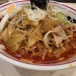 蒙古タンメン中本 - 北極やさい具材アップ