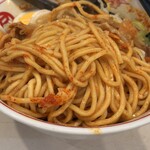 蒙古タンメン中本 - 麺アップ