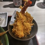 海鮮居酒屋 善進丸 - 海老フライと鱈フライ