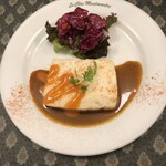 ル・クロ・モンマルトル - 帆立のムースと小海老の温製テリーヌ