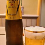 道人 - お酒②サントリー・プレミアム・モルツ(瓶ビール、サントリー)