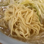 ラーメン青木亭 - 麺アップ