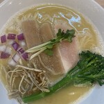 らぁ麺 麦造 - 地鶏白湯1000円