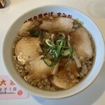 尾道中華そば すみだ - 中華そば、大吉が出たら餃子無料券がもらえる