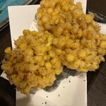 すし旬 - とうもろこしのかきあげ