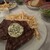 ブション - 料理写真:ハラミのグリエ ポテトフライ添え
