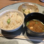 ねもと - ちりめん山椒の炊き込みご飯