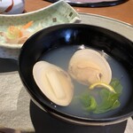 ねもと - 天然のヒラメとハマグリの潮汁