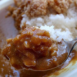 カレーの王様 - チキンタツタカレー・大盛（週替りサービス）670円