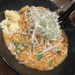 大塚屋 - 辛味噌ラーメンにんにく生姜トッピング
