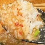 大塚屋 - ラーメン雑炊にするのも旨し♪