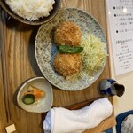 和食や ふな樹 - 蟹クリームコロッケ