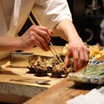 鮨処 一石三鳥 - 春の酒肴5点盛