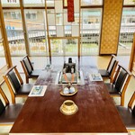 松水 - 座椅子のお部屋になります。