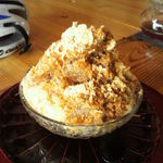 すだち - 氷ときな粉とは発想がなかったですね。