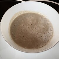 表参道うかい亭 - 舞茸のスープ