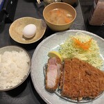 とんかつ こめ山 - 極厚特上ロース(数量限定)