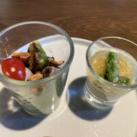 春秋 溜池山王店 - 前菜二種