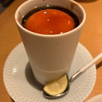 鶏料理 清水 - ★8新鮮な黄身醤油漬けの茶碗蒸し
