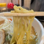 らーめん ムラナカ - 味噌らーめん・麺ズーム