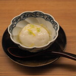 かんだ - 聖護院蕪　かぶらむし　甘鯛とからすみ