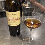 イナカーザ - デザートワイン｡苺のソースと濃厚なカカオとピッタシ｡