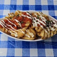 フライドポテト　アリオリ＆トマトソース