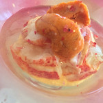 アルカション - 雲丹のムース・オマール海老と生ウニをのせて