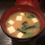 蔵前いせや - 味噌汁