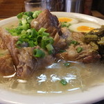 ラーメン櫻島 - 2014/7に食べたくずしチャーシュー麺　\790