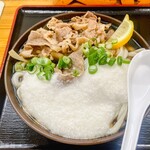 麺紡 - 肉とろろぶっ掛け