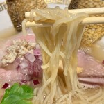 鯛白湯らーめん ○de▽ - 