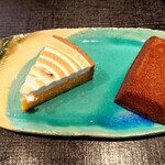 蒼菓 - 静岡県 三松園 エイジアンレモンのタルト、焼きたてフィナンシェ