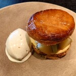 蒼菓 - 香川県 キウイバード さぬきゴールド・香緑の焼きたてミルフィーユ　マダガスカル産バニラとジャージー牛乳のアイスクリーム