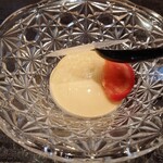 蒼菓 - 三浦農園 泉州黄玉態のムース　トマトのクリアシート