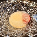 蒼菓 - 三浦農園 泉州黄玉態のムース　トマトのクリアシート