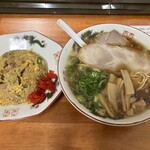 永潤 - 中華そば半チャーハンセット
