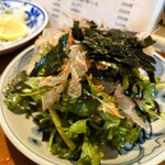 大衆酒場 蟻 - 春菊のサラダ