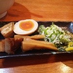 Ebi Tonkotsu Ra-Men Haruki - トッピング