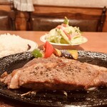 レストラン牛車 - 料理写真:和風牛車ステーキ‼︎