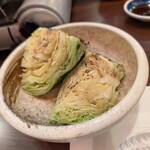 北海三陸炭火焼 まるかん - アンチョビきゃべつ