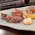 北海三陸炭火焼 まるかん - いかの一夜干し