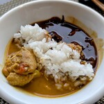 シェフズ ライブ キッチン - ポテトとチキンのカレー、ブラックカレー 　