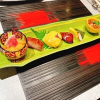 中國料理 卓味 - 焼き物入り前菜盛り合わせ