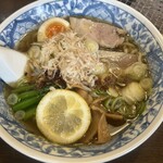 夢の家 - 魚介ラーメン(あっさり)