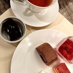 グラスコート - フォンダンショコラ、美味しかった