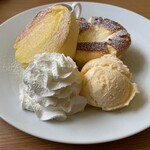 ノウランド カフェ - アガベシロップのパンケーキ
