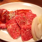 焼肉ポプラ 岡山店 - 社長セット：社長カルビと社長ロースのセット！（1,780円）